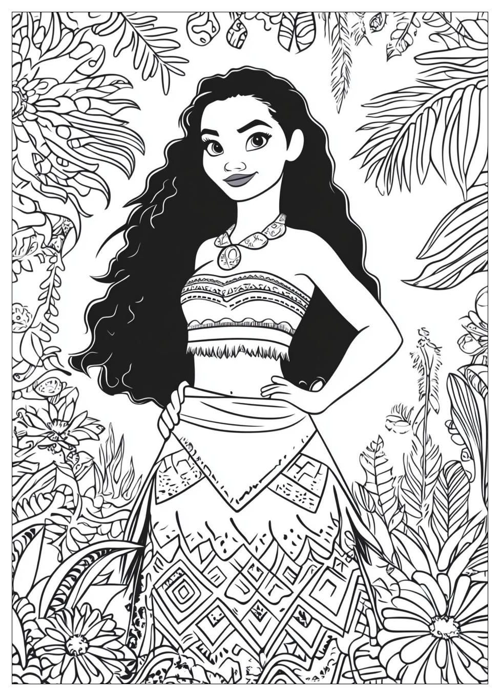 Moana Coloring Pages-20