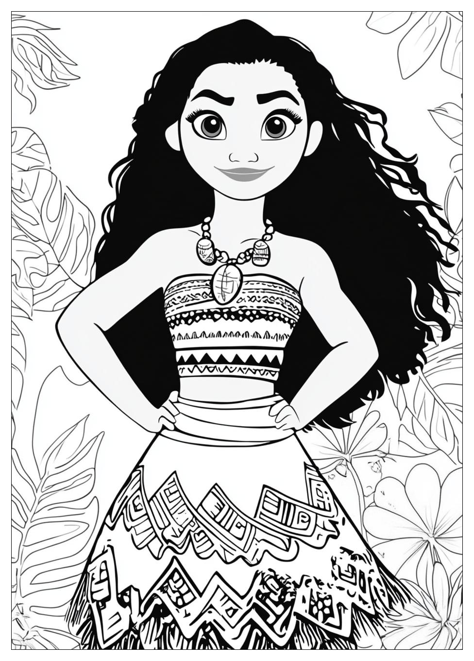 Moana Coloring Pages-3