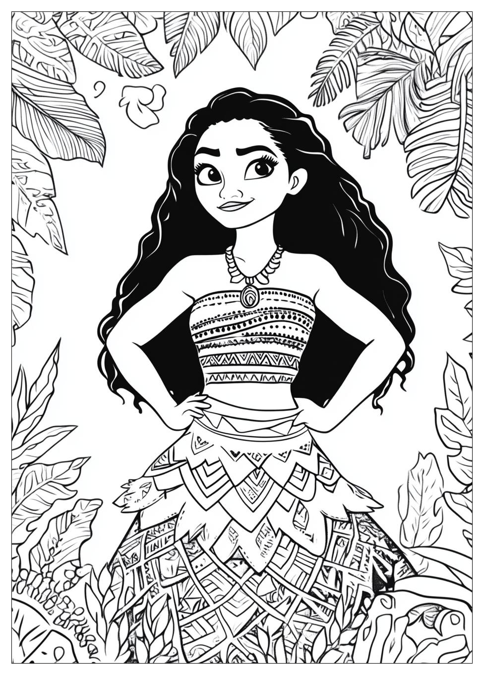 Moana Coloring Pages-4
