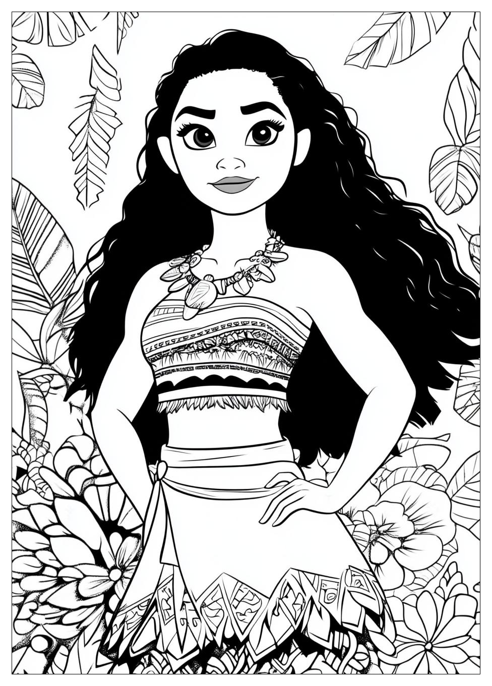Moana Coloring Pages-5