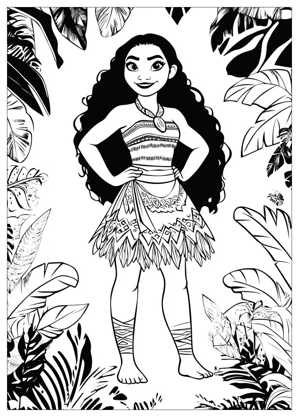 Moana Coloring Pages-6