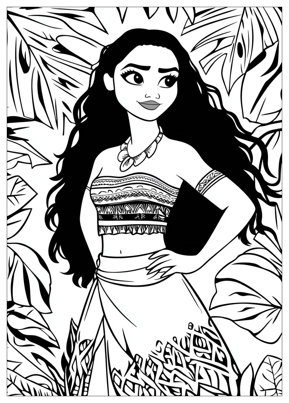 Moana Coloring Pages-9