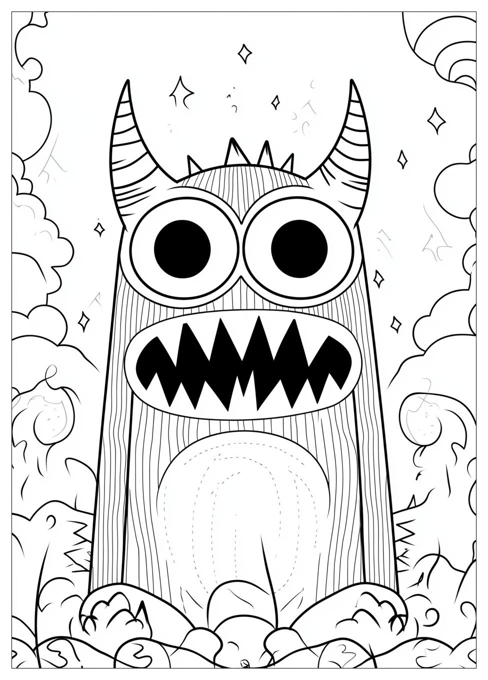 Monster Coloring Pages-1