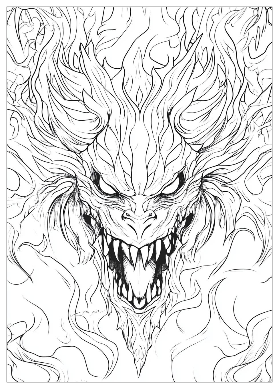 Monster Coloring Pages-13