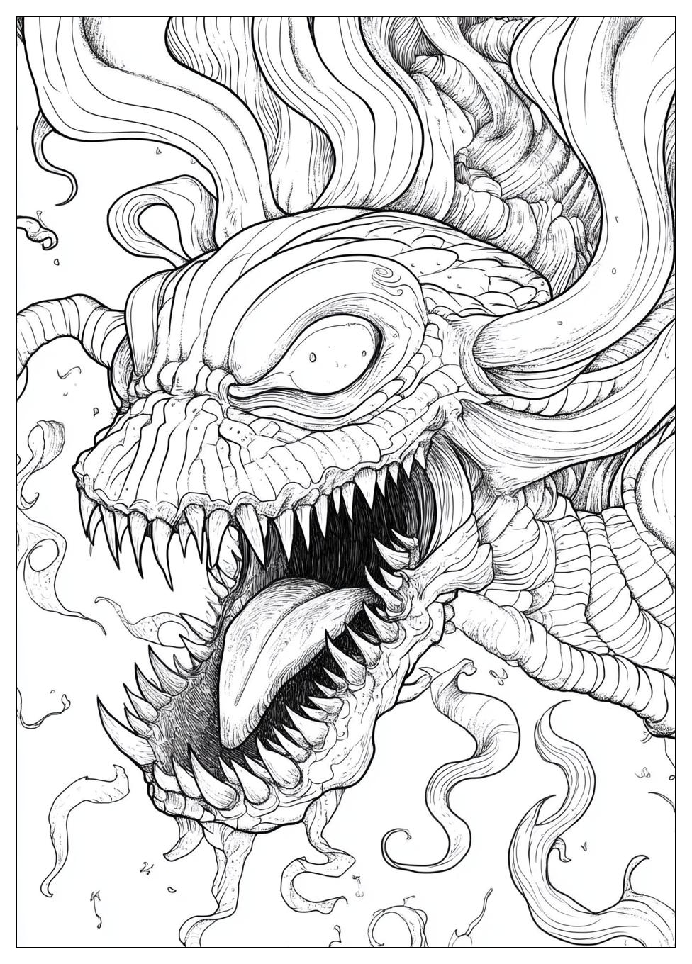 Monster Coloring Pages-18