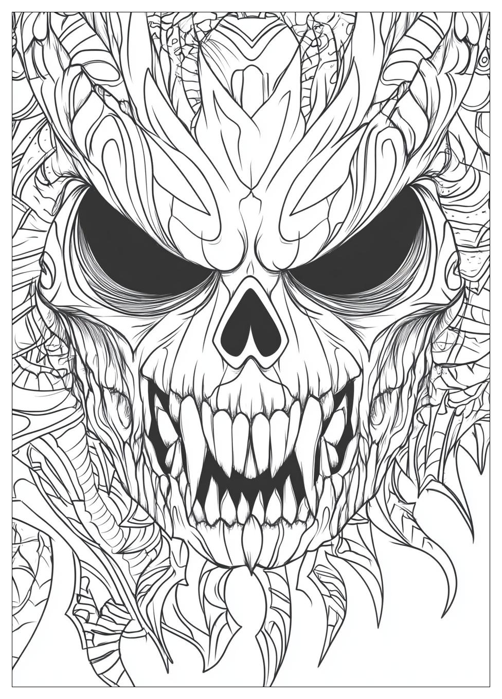 Monster Coloring Pages-20