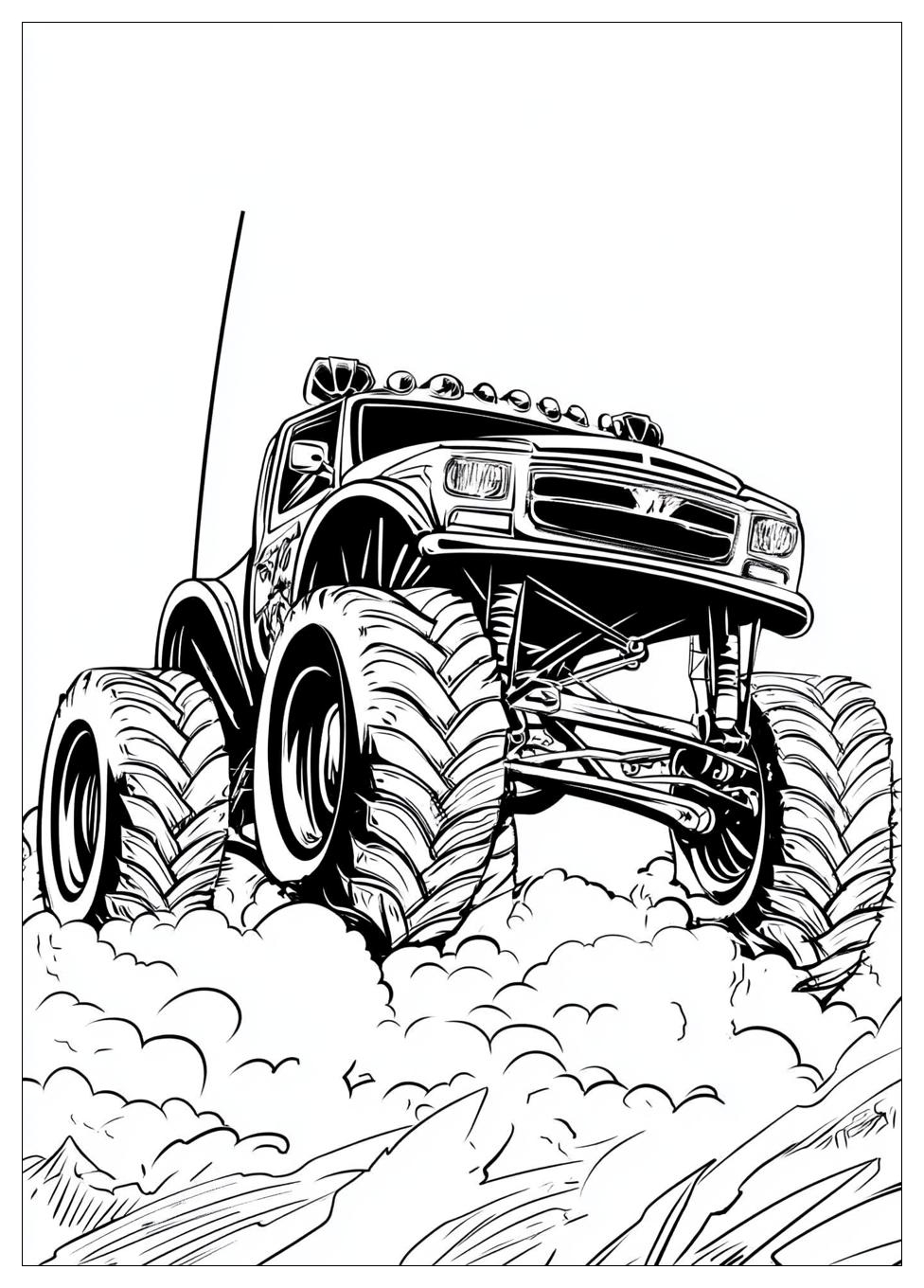 Monster Jam Coloring Pages-19