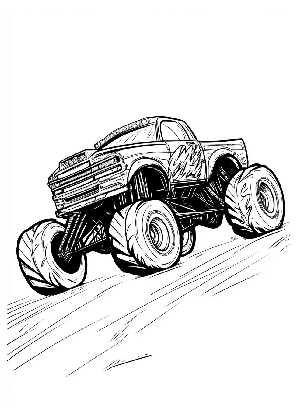 Monster Jam Coloring Pages-4