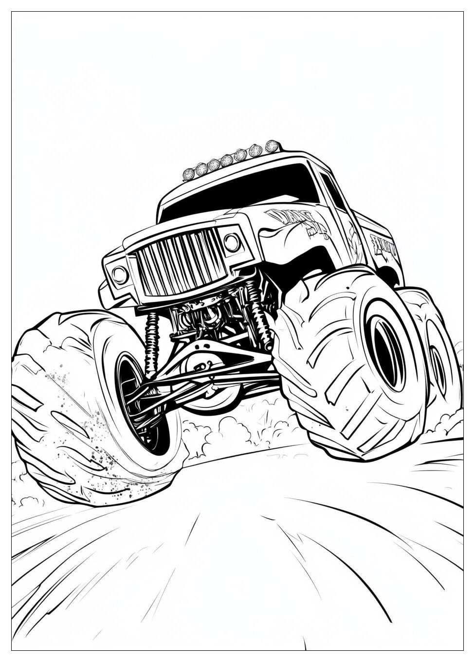 Monster Jam Coloring Pages-6
