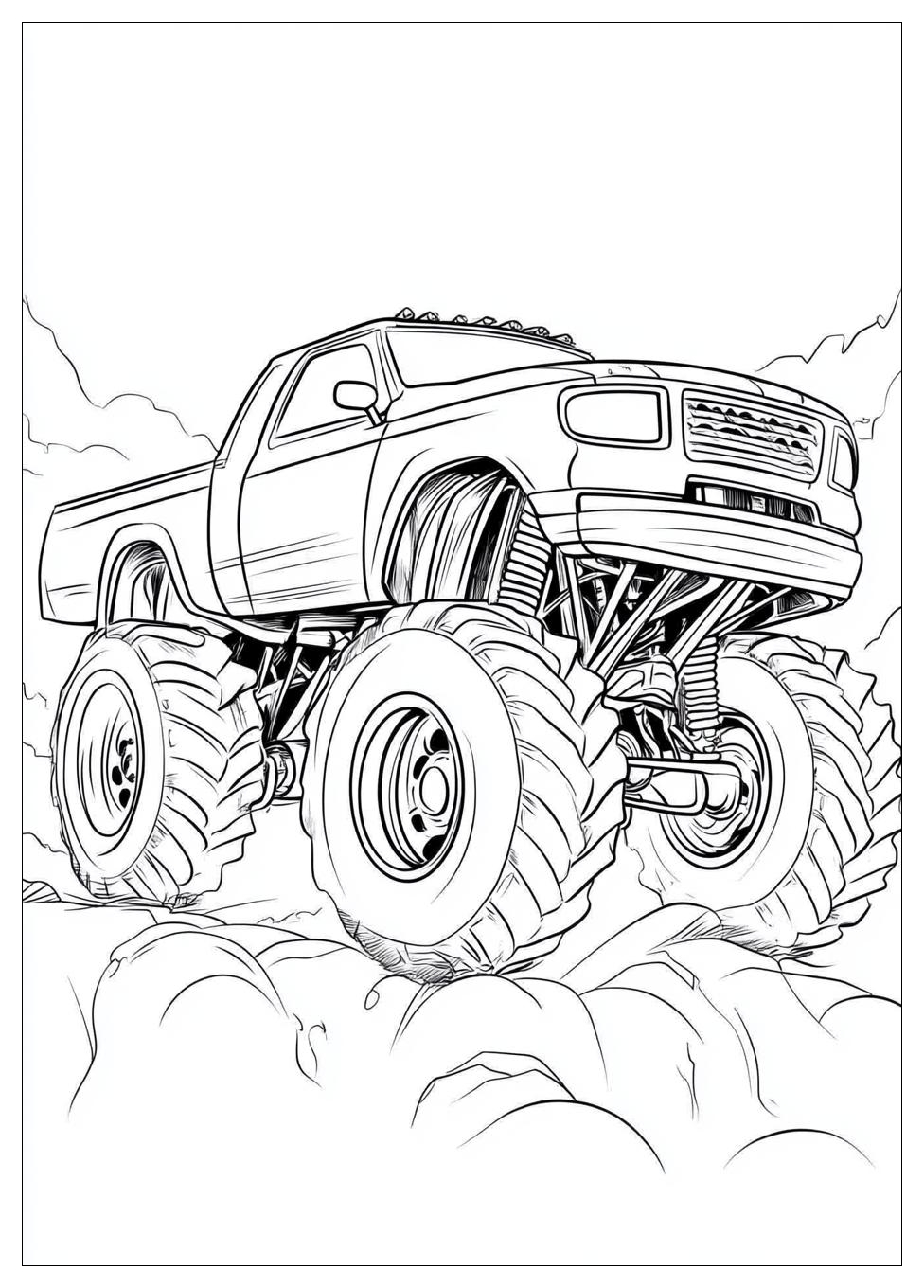 Monster Truck Coloring Pages-18