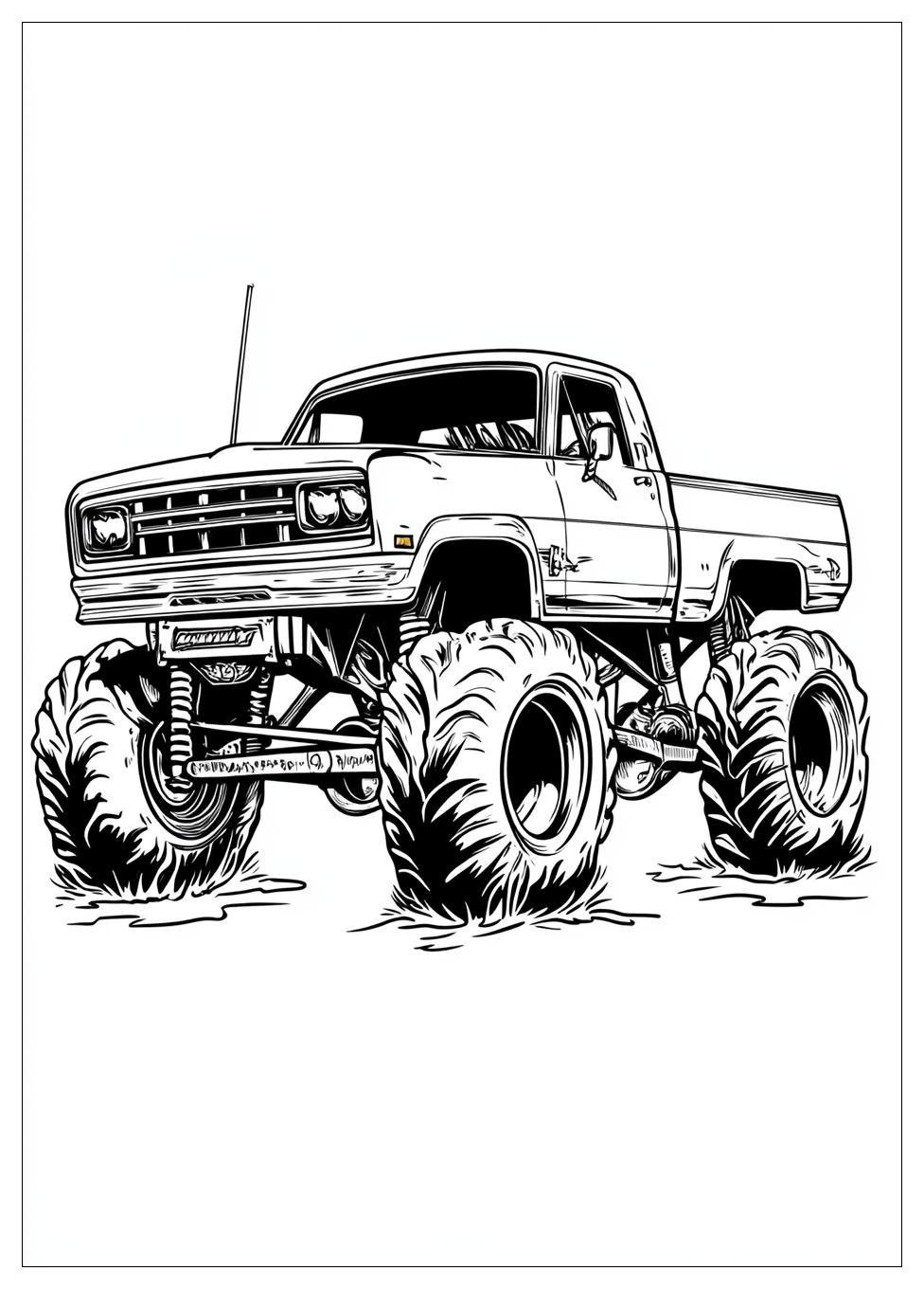 Monster Truck Coloring Pages-20