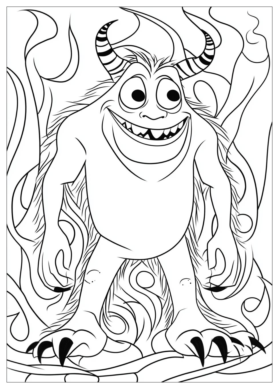 Monsters Inc Coloring Pages-10