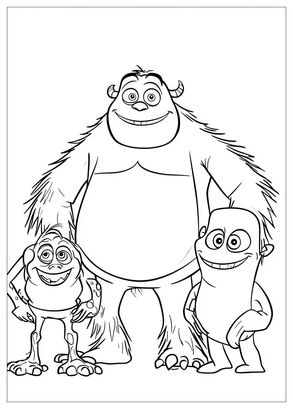Monsters Inc Coloring Pages-12