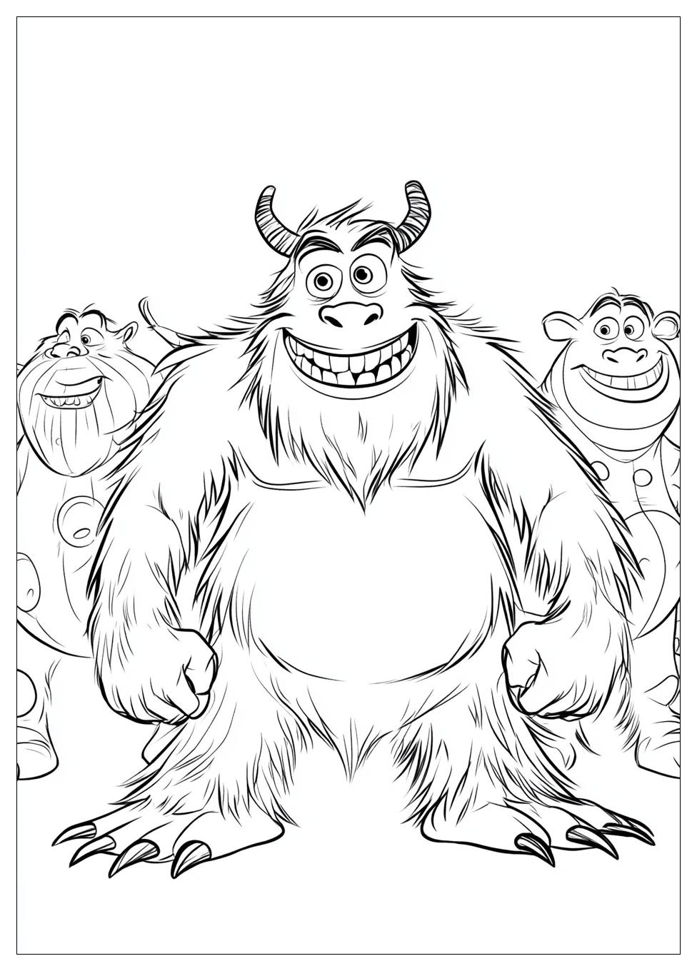 Monsters Inc Coloring Pages-13