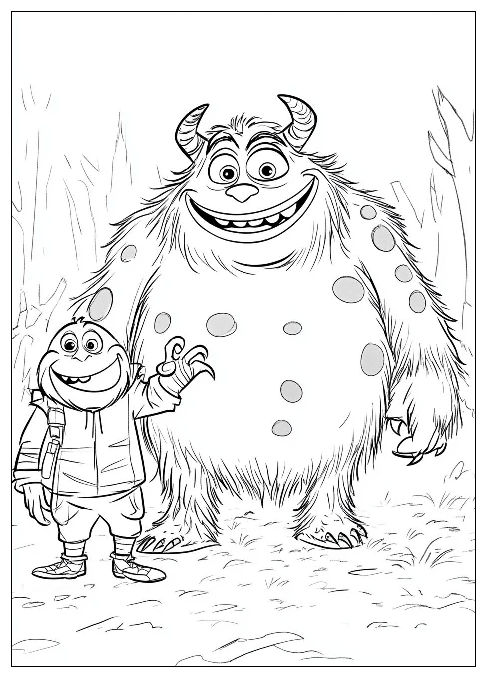 Monsters Inc Coloring Pages-18
