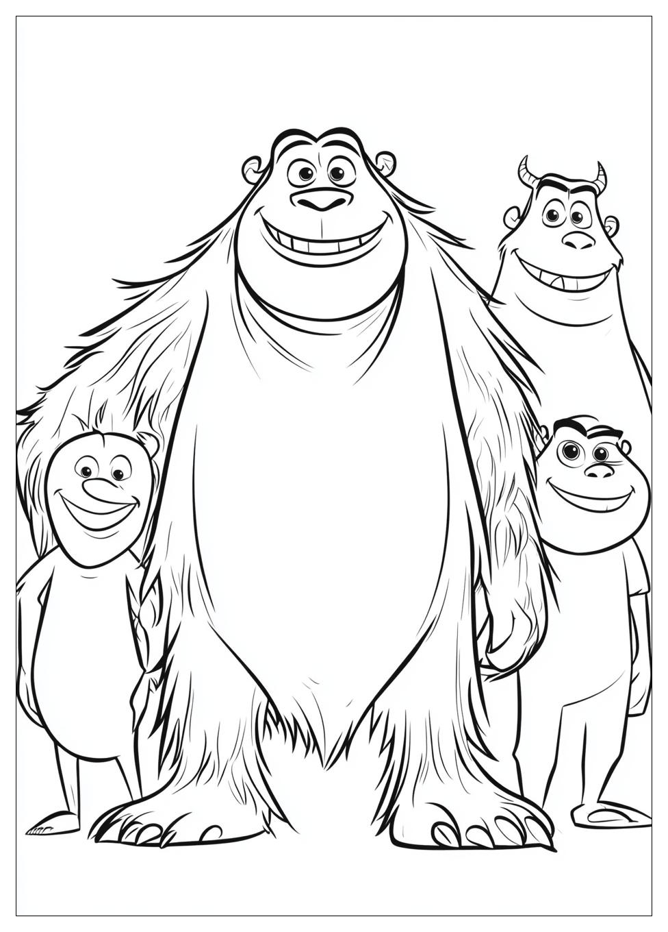 Monsters Inc Coloring Pages-2
