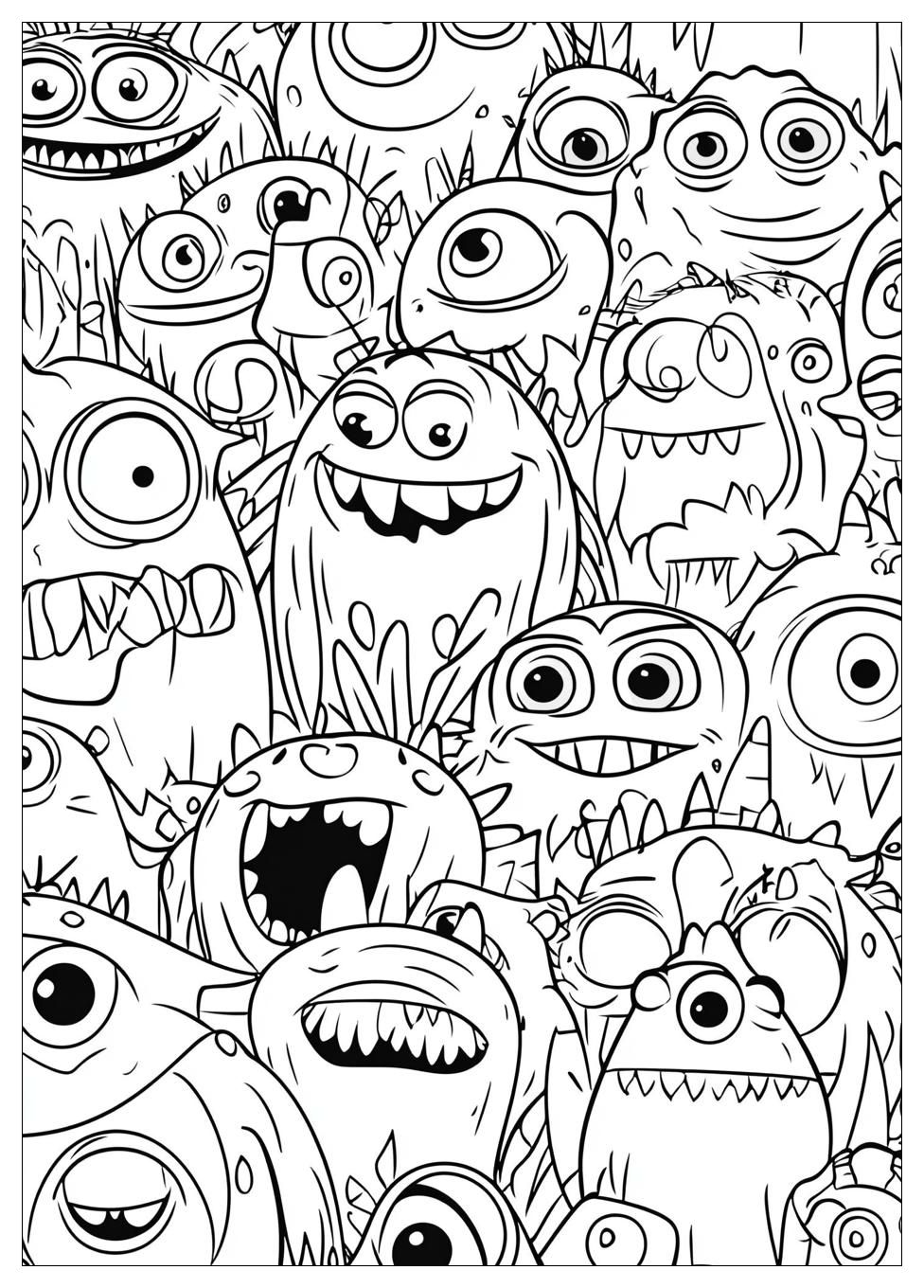 Monsters Inc Coloring Pages-20