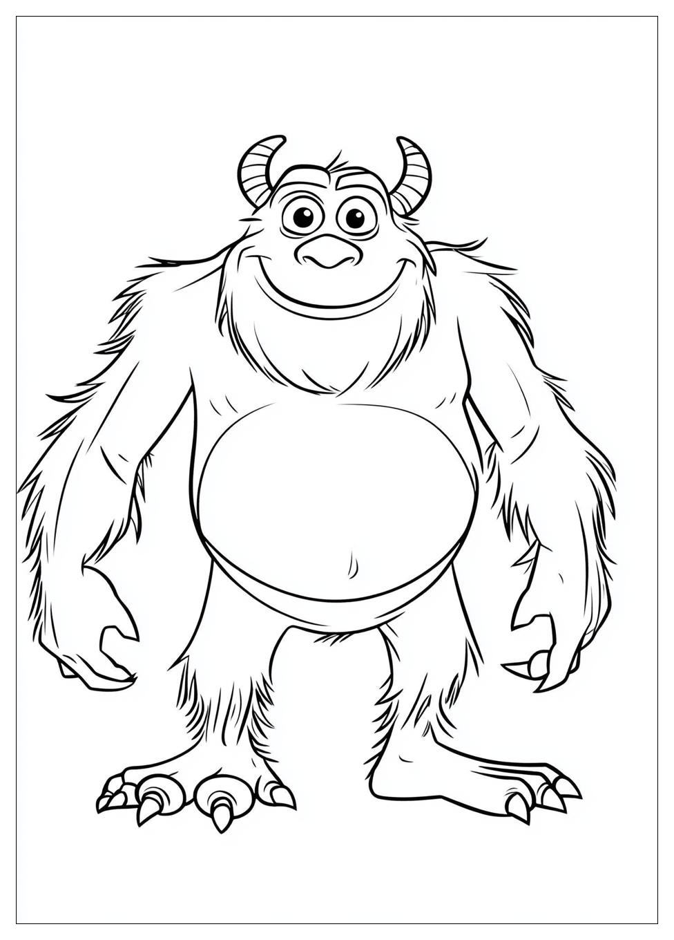 Monsters Inc Coloring Pages-4