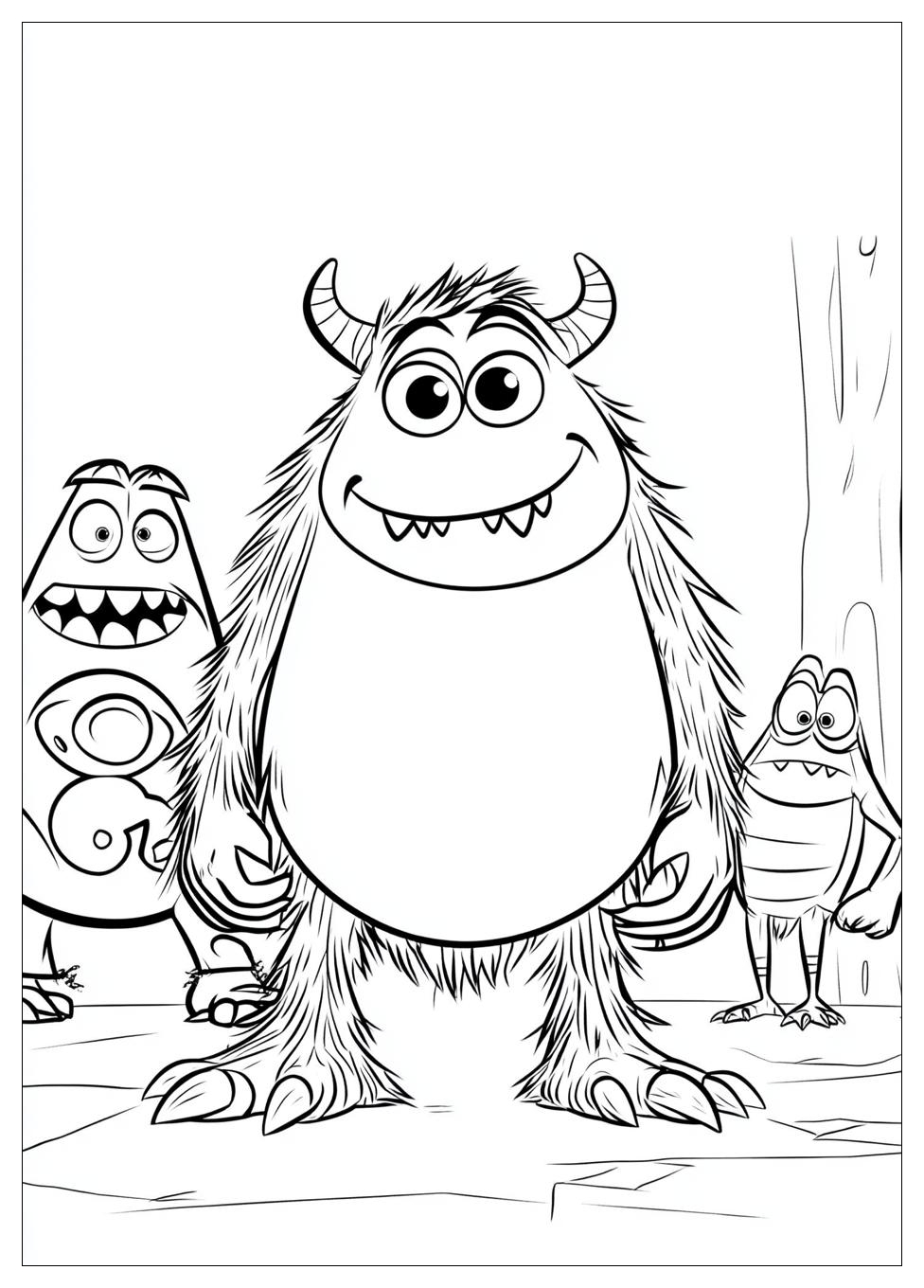 Monsters Inc Coloring Pages-5