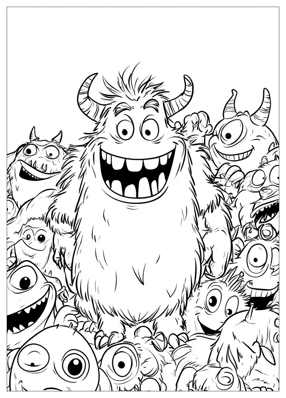Monsters Inc Coloring Pages-6