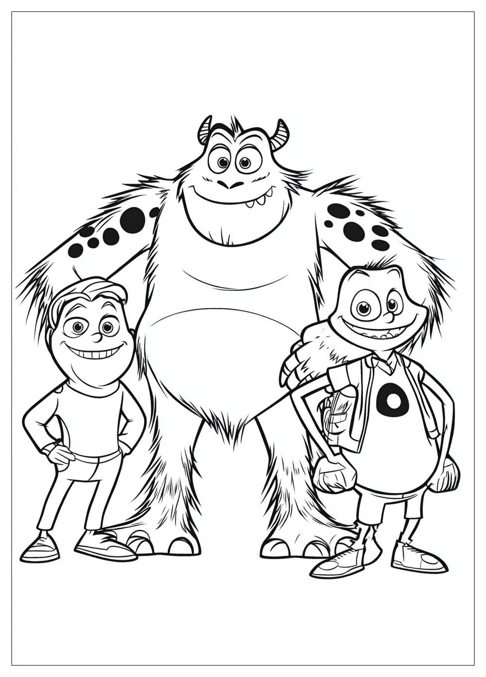 Monsters Inc Coloring Pages-7