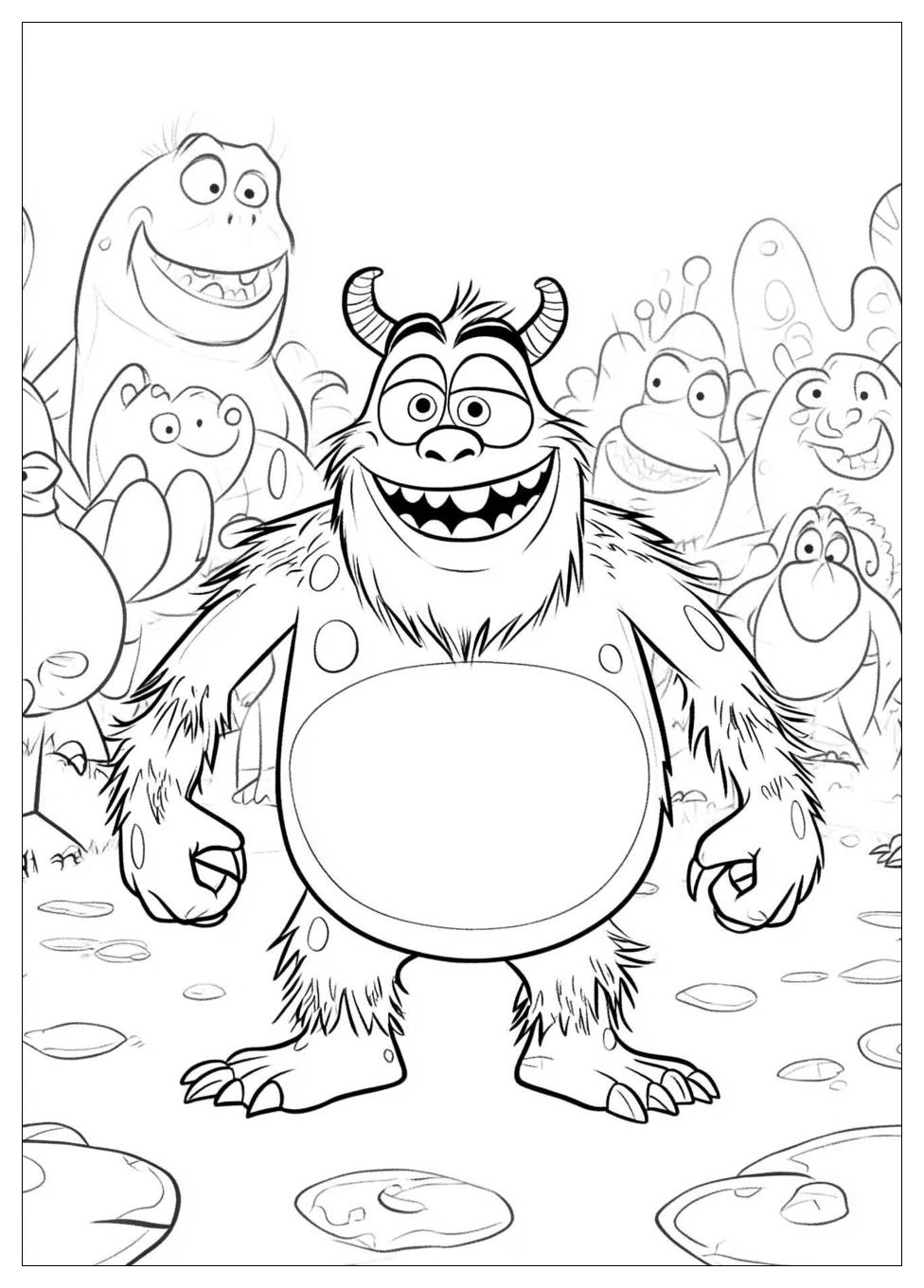Monsters Inc Coloring Pages-9