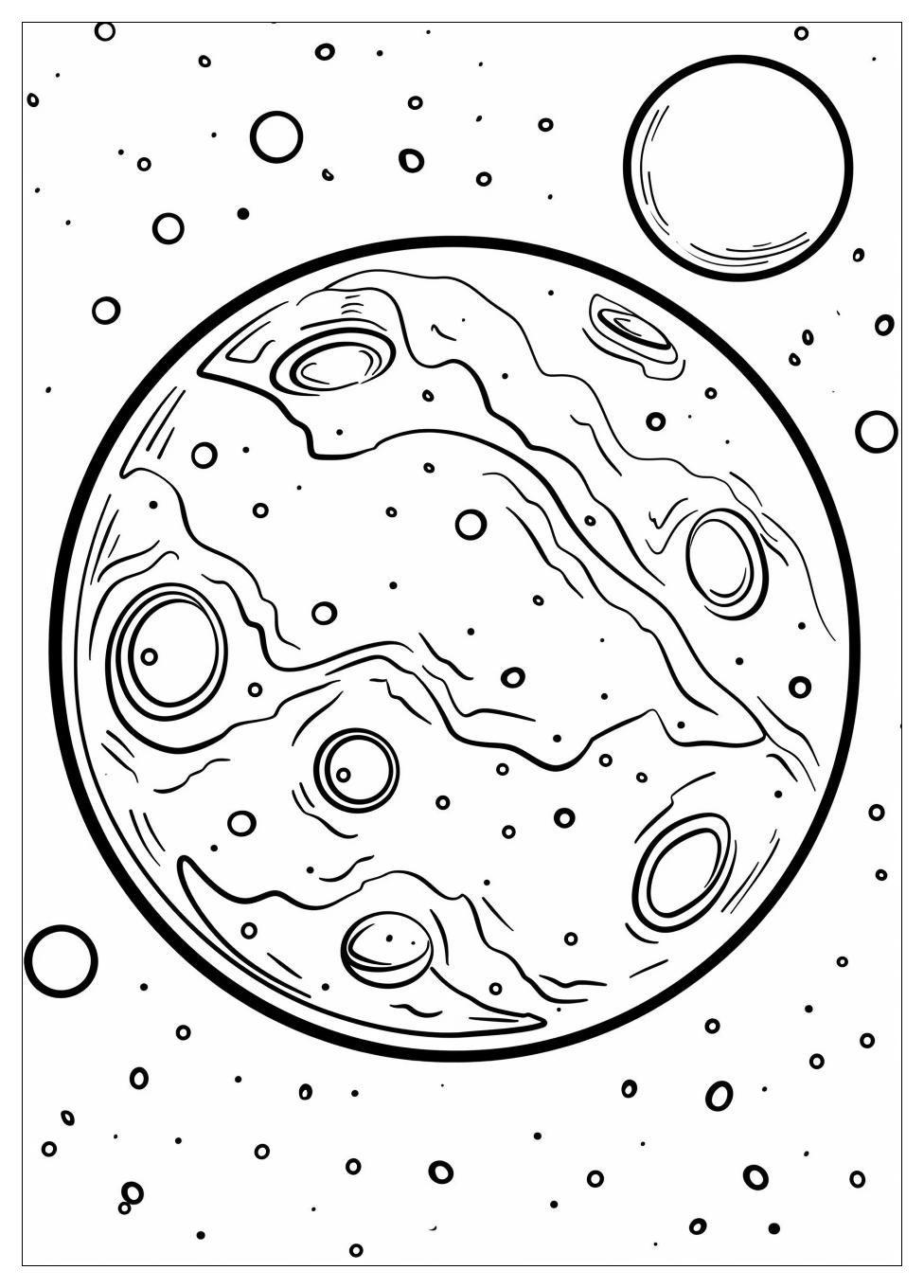 Moon Coloring Pages-3