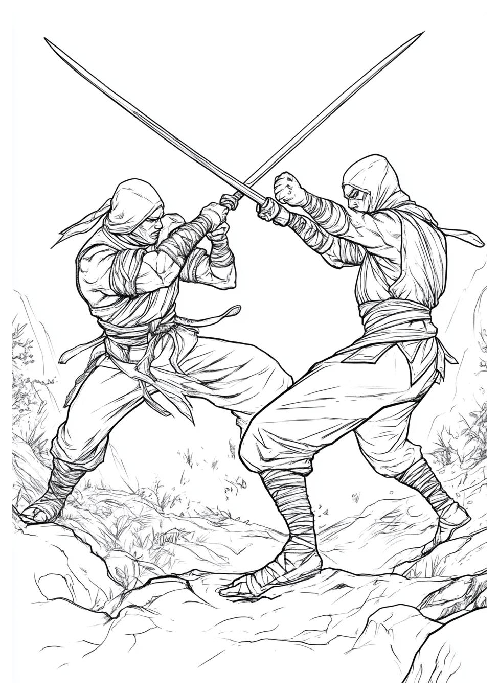 Mortal Combat Coloring Pages-18