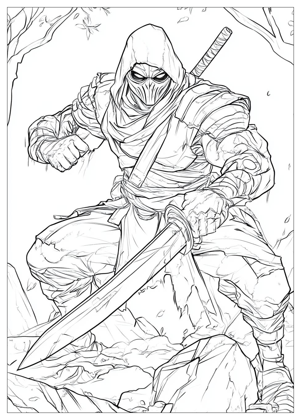 Mortal Combat Coloring Pages-2