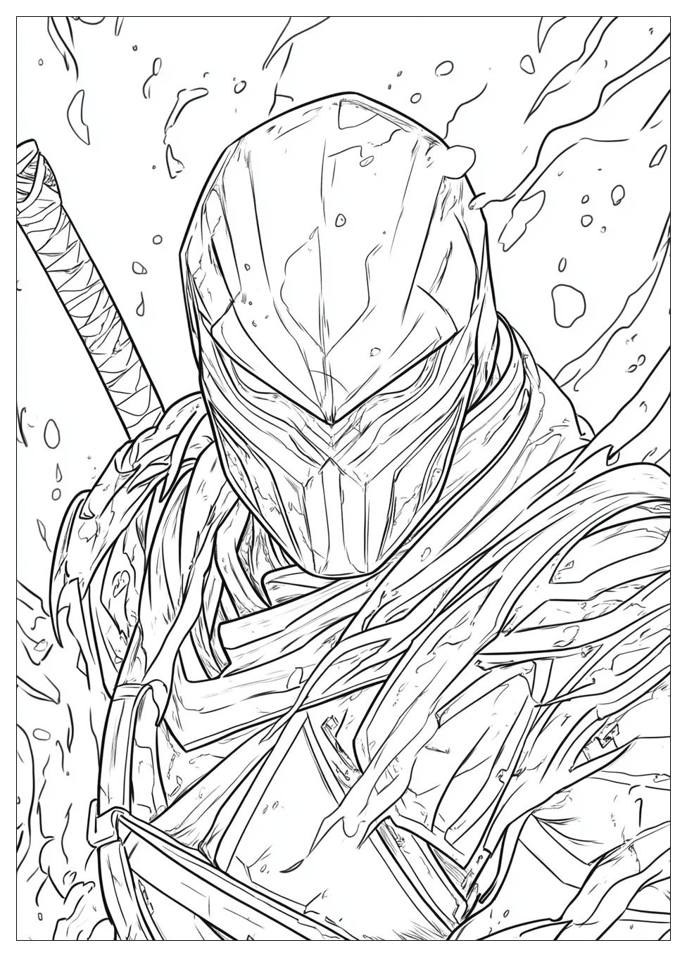 Mortal Combat Coloring Pages-20