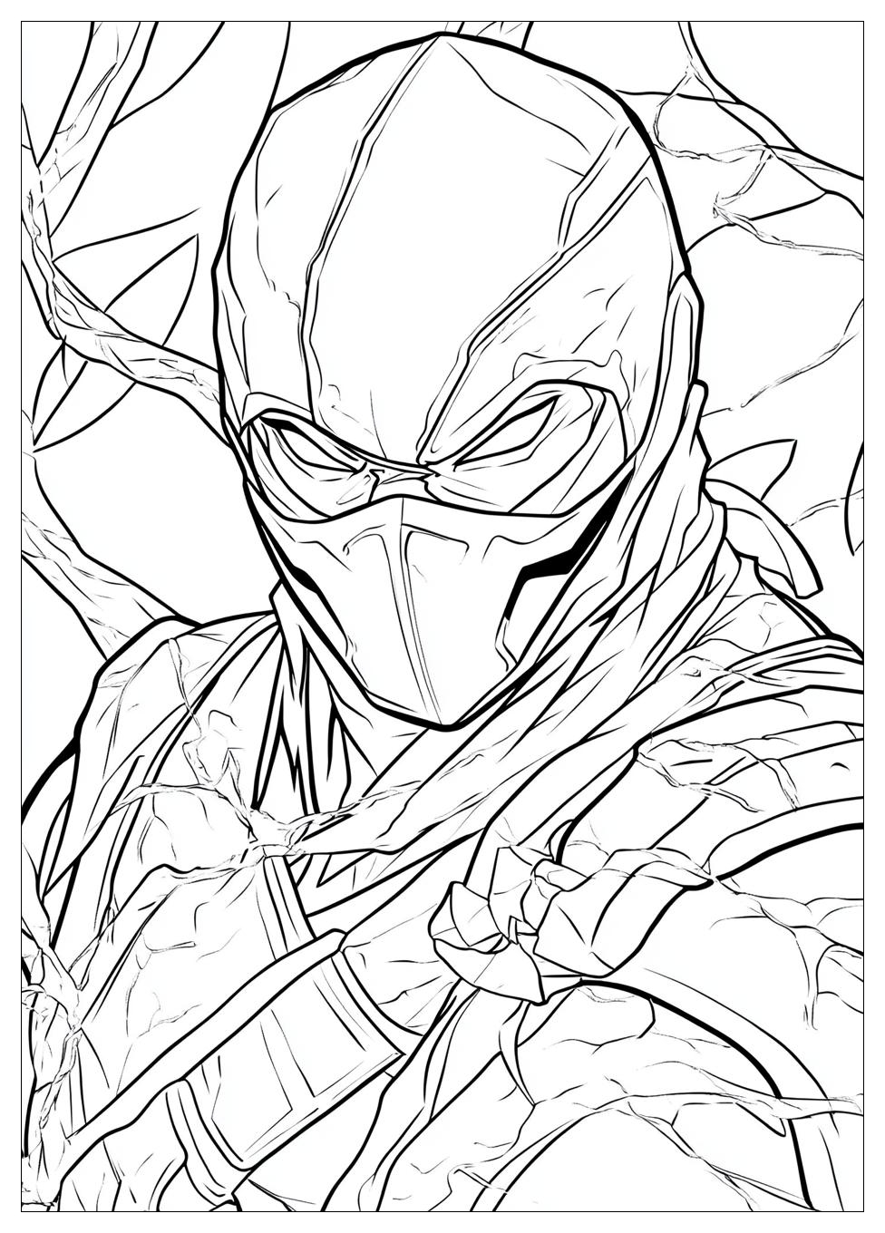 Mortal Combat Coloring Pages-7