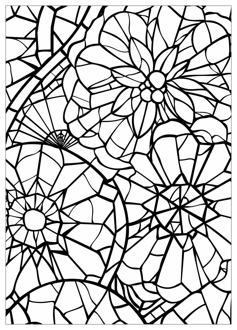 Mosaic Coloring Pages-10
