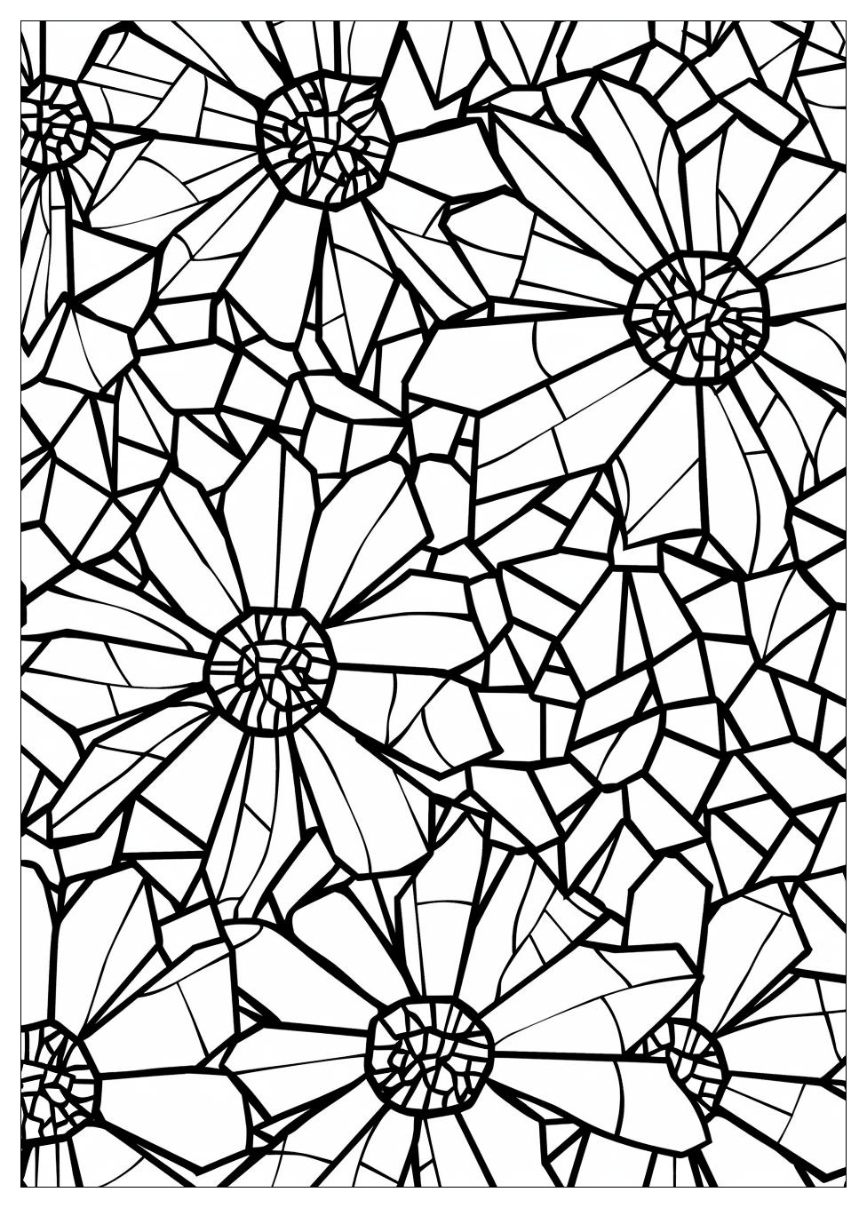 Mosaic Coloring Pages-11