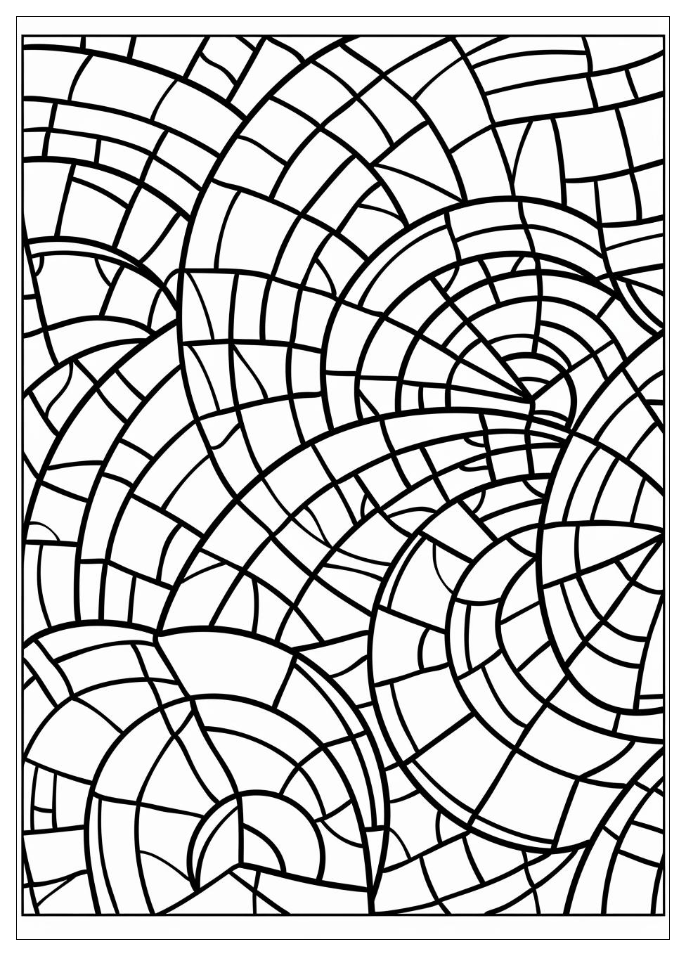Mosaic Coloring Pages-12