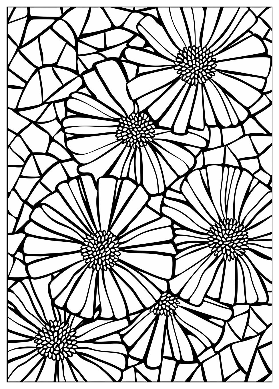 Mosaic Coloring Pages-14