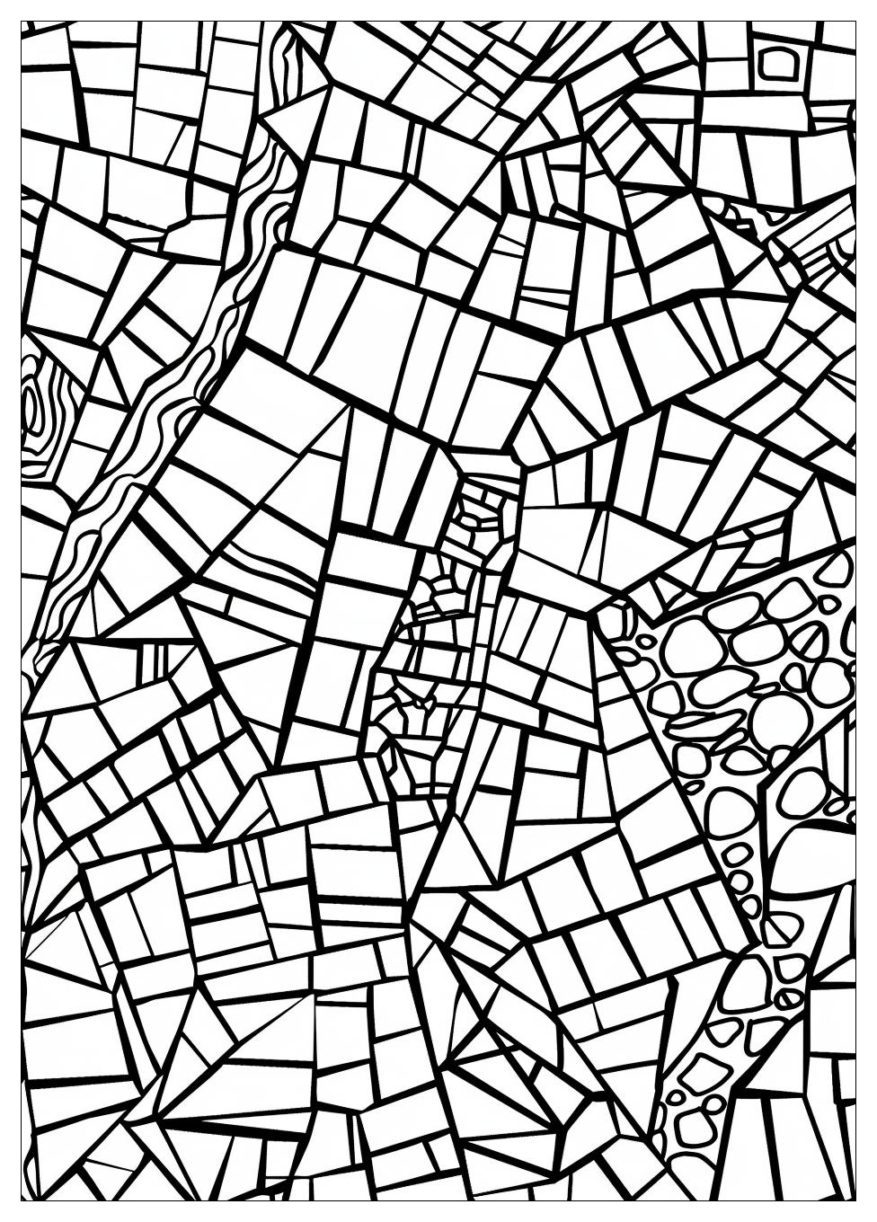 Mosaic Coloring Pages-15