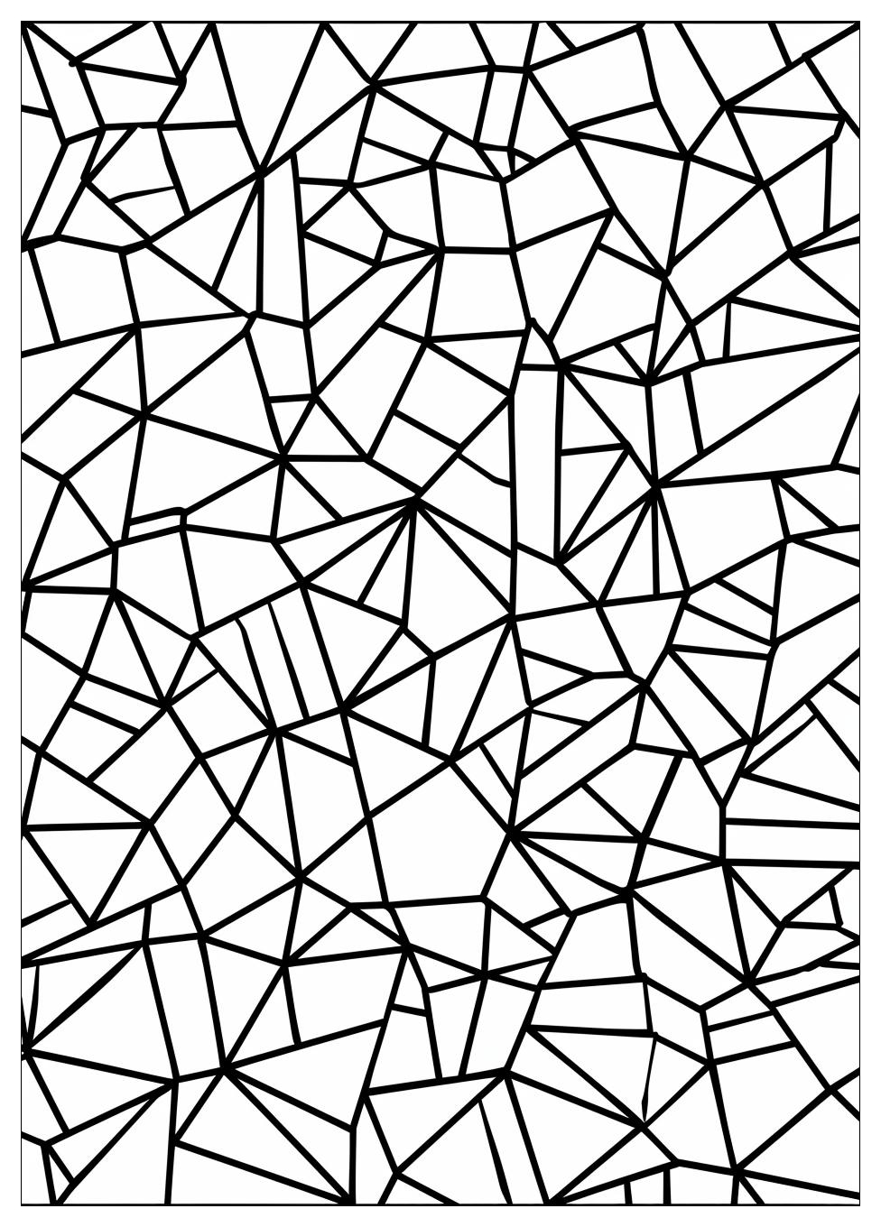 Mosaic Coloring Pages-2