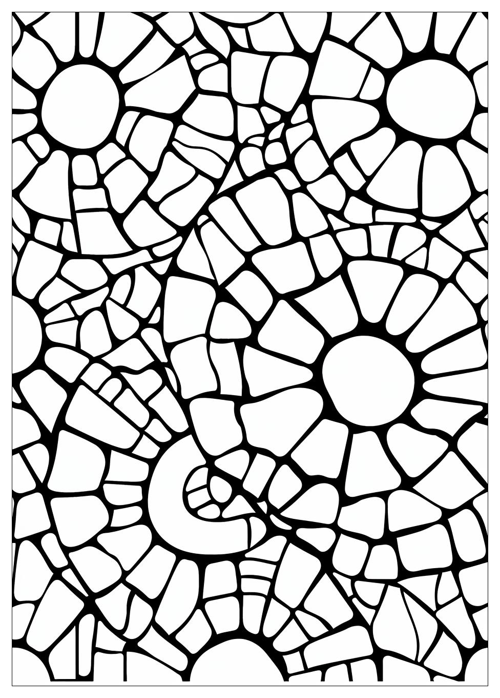 Mosaic Coloring Pages-6