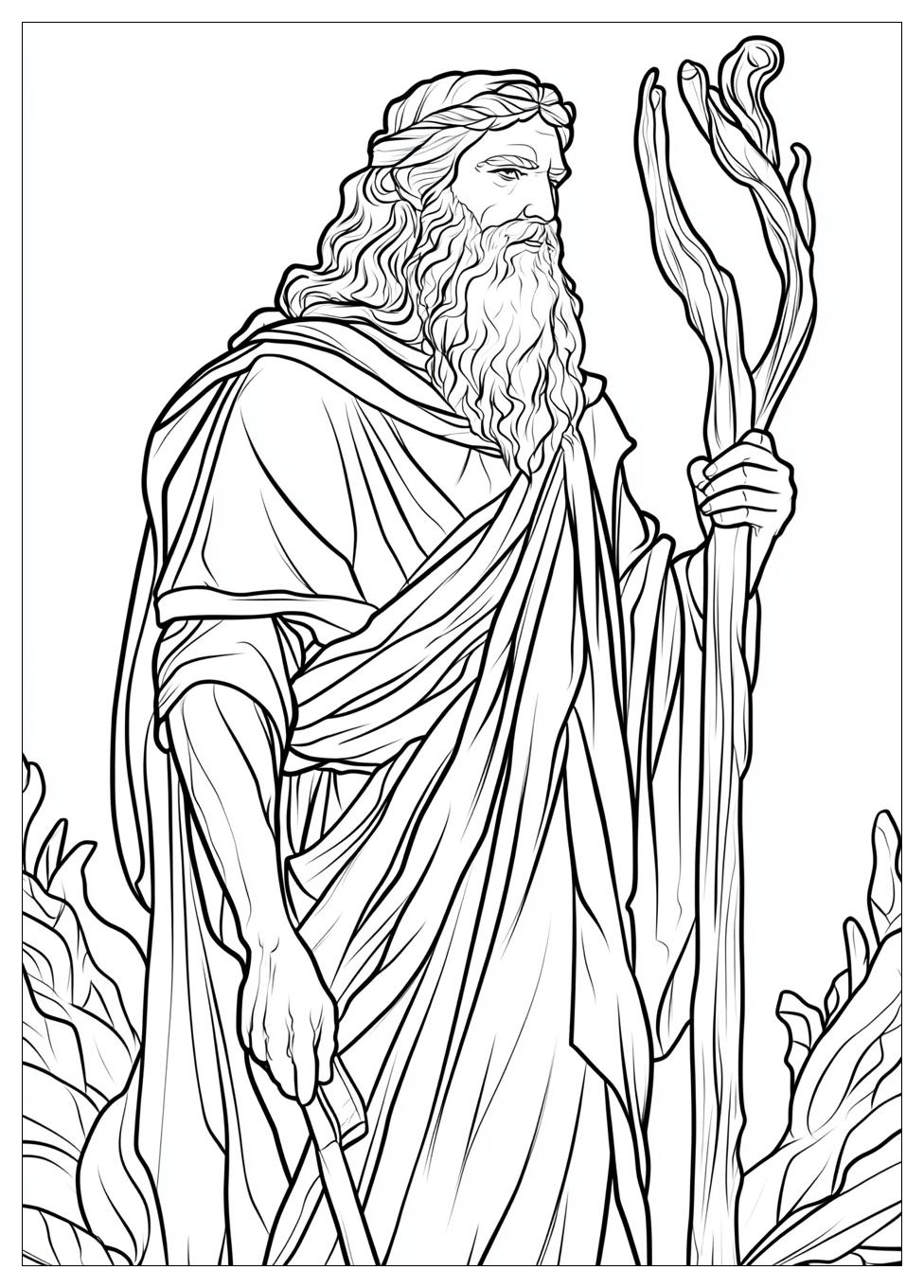 Moses Coloring Pages-17
