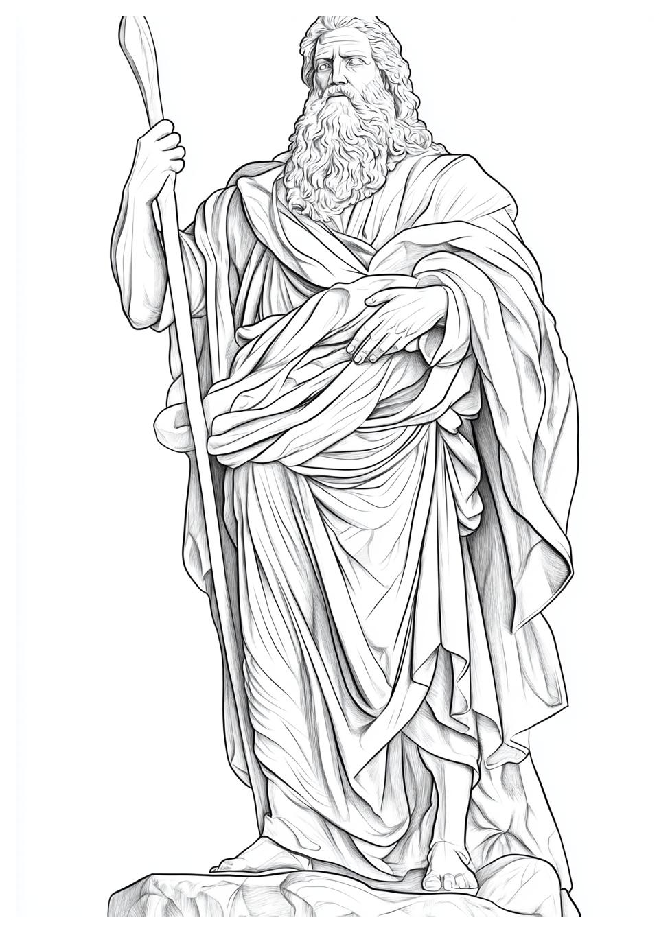Moses Coloring Pages-20