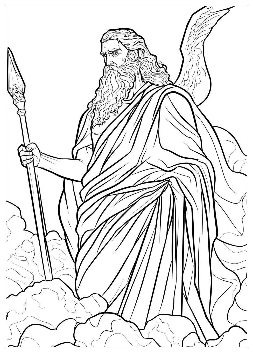 Moses Coloring Pages-6