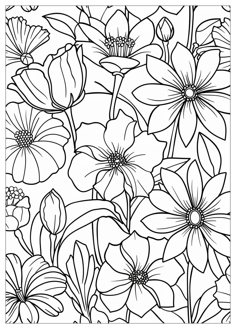Mothers Day Coloring Pages-12