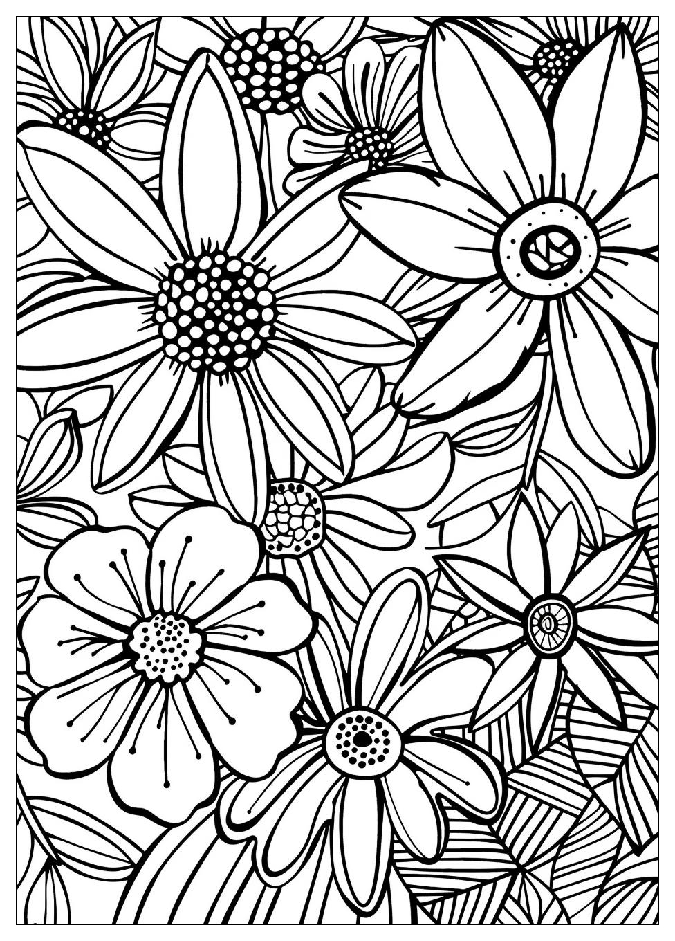 Mothers Day Coloring Pages-16