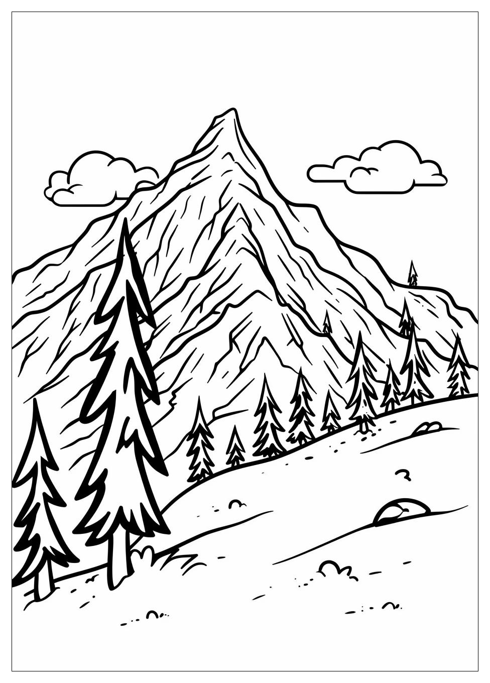 Mountain Coloring Pages-10