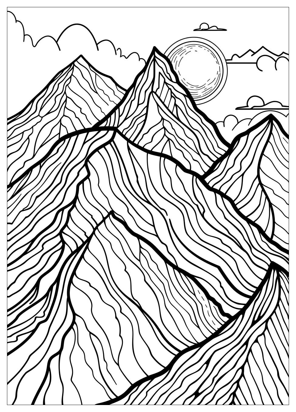 Mountain Coloring Pages-12