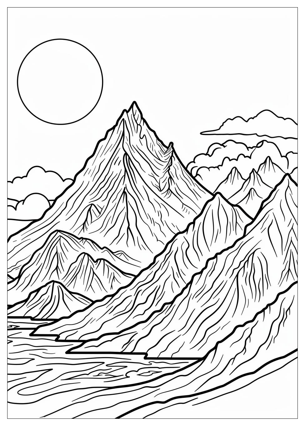 Mountain Coloring Pages-8