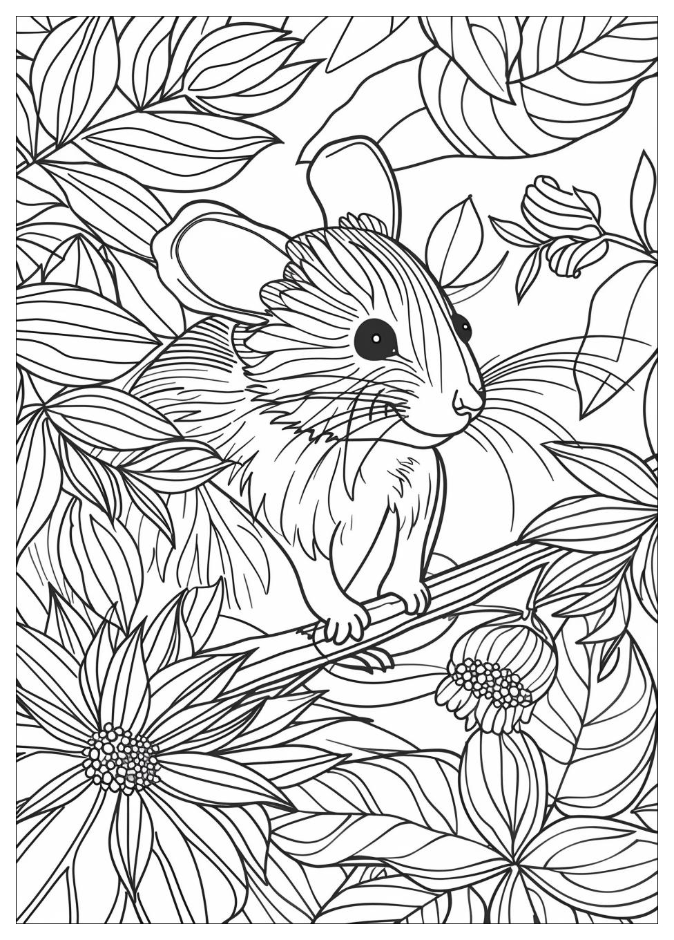 Mouse Coloring Pages-13