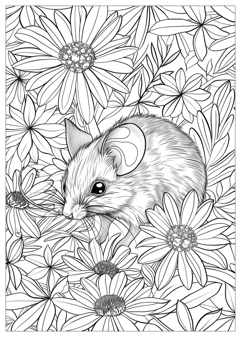 Mouse Coloring Pages-14