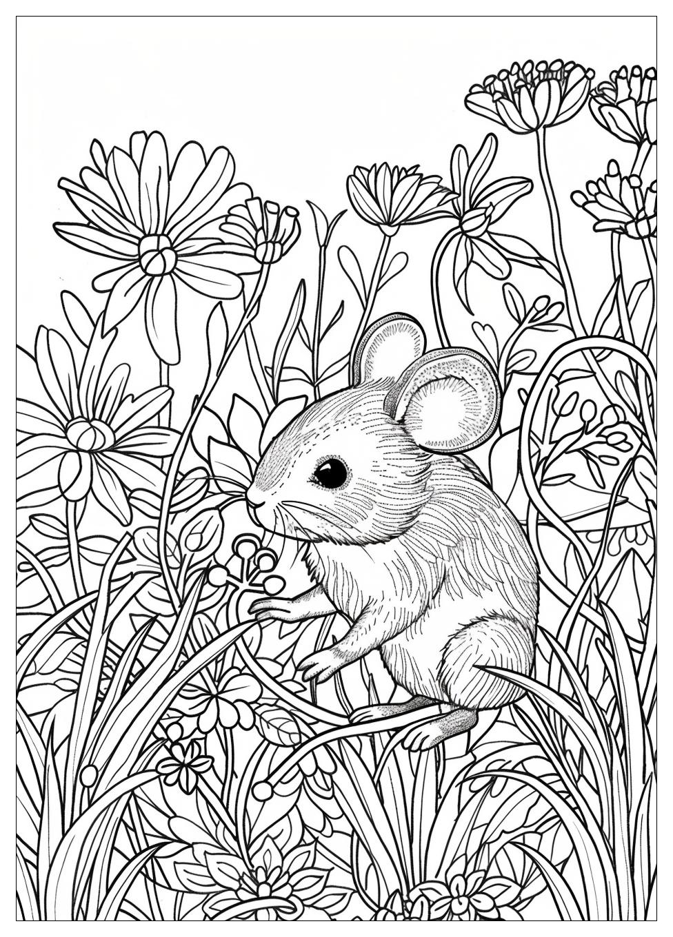 Mouse Coloring Pages-15
