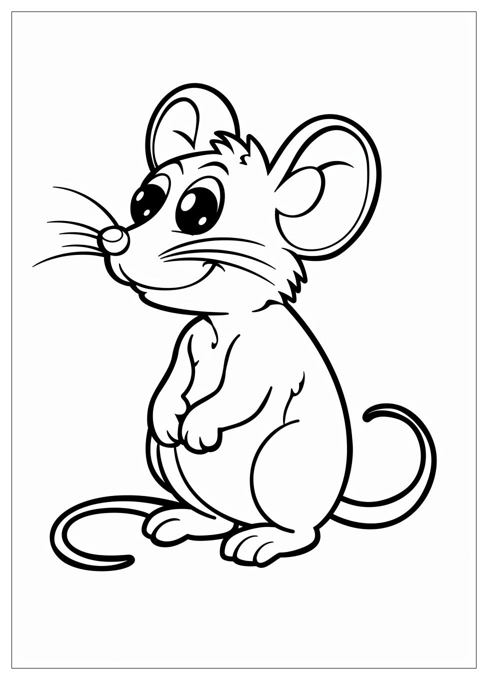 Mouse Coloring Pages-2